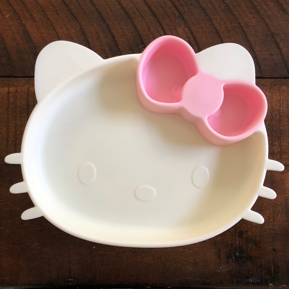 Hello Kitty Silicone Suction Plate